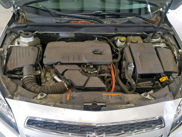 1G11D5RR5DF108410 - 2013 CHEVROLET MALIBU 1LT ვერცხლისფერი ფოტო 7