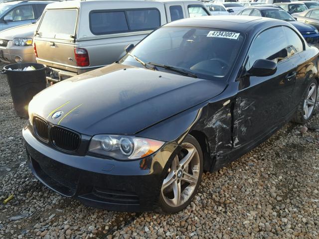 WBAUC9C58BVM09306 - 2011 BMW 135 I BLACK photo 9