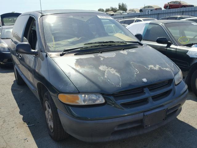 2B4GP25R4VR331249 - 1997 DODGE CARAVAN GREEN photo 1