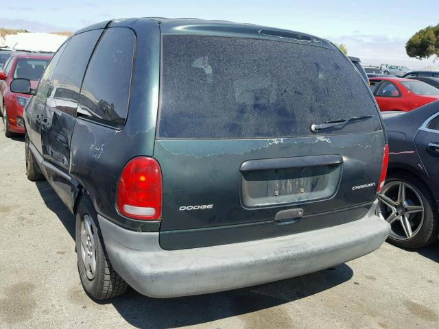 2B4GP25R4VR331249 - 1997 DODGE CARAVAN GREEN photo 3