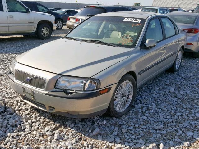 YV1TS90D1X1052475 - 1999 VOLVO S80 T6 TUR SILVER photo 2