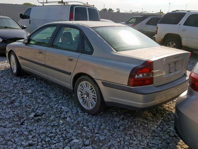 YV1TS90D1X1052475 - 1999 VOLVO S80 T6 TUR SILVER photo 3