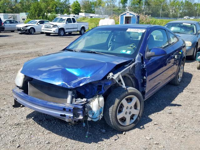 1G1AL15F567857681 - 2006 CHEVROLET COBALT LT BLUE photo 2