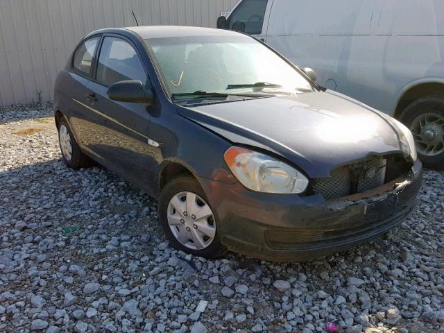 KMHCM36C08U103696 - 2008 HYUNDAI ACCENT GS GRAY photo 1