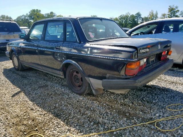 YV1AA8849L1410795 - 1990 VOLVO 240 BASE BLACK photo 3