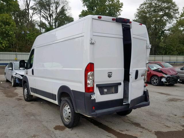 3C6TRVCG8KE510624 - 2019 RAM PROMASTER 白色 照片 3