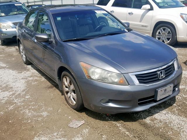 1HGCP36858A012658 - 2008 HONDA ACCORD EXL GRAY photo 1