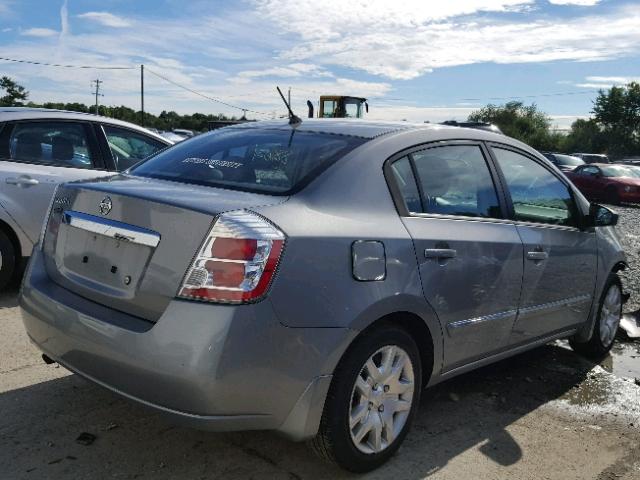 3N1AB6APXAL655951 - 2010 NISSAN SENTRA 2.0 GRAY photo 4