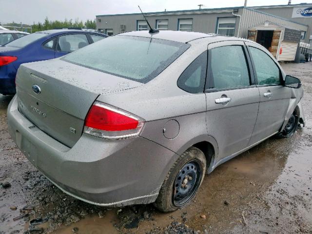 1FAHP34NX8W160505 - 2008 FORD FOCUS S/SE GRAY photo 4