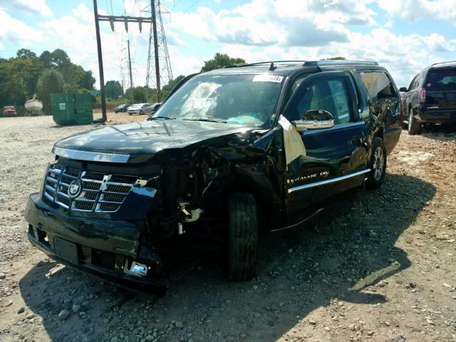 1GYFK66807R354380 - 2007 CADILLAC ESCALADE E BLACK photo 2