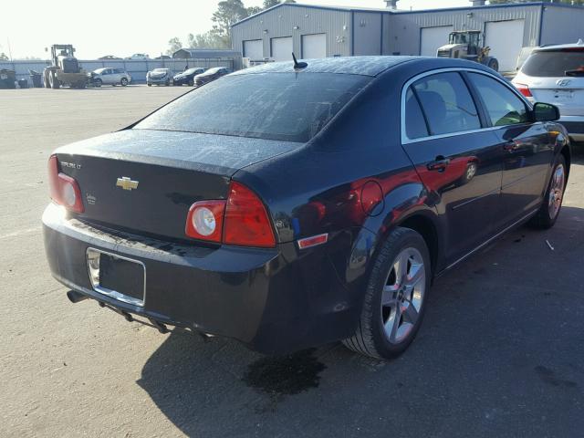 1G1ZC5EB4A4133806 - 2010 CHEVROLET MALIBU 1LT BLACK photo 4