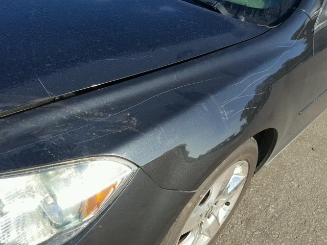 1G1ZC5EB4A4133806 - 2010 CHEVROLET MALIBU 1LT BLACK photo 9