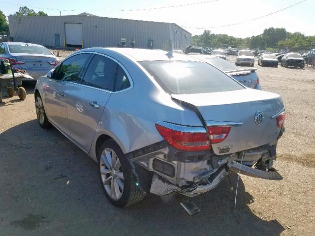 1G4PR5SK9D4202359 - 2013 BUICK VERANO CON SILVER photo 3