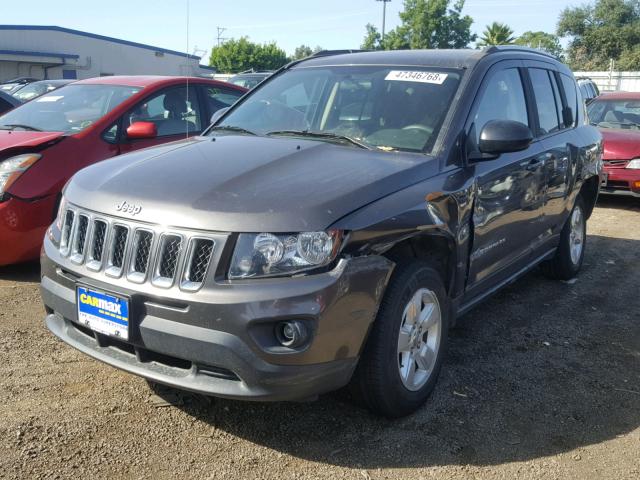 1C4NJCBA1ED776874 - 2014 JEEP COMPASS SP 灰色 照片 2