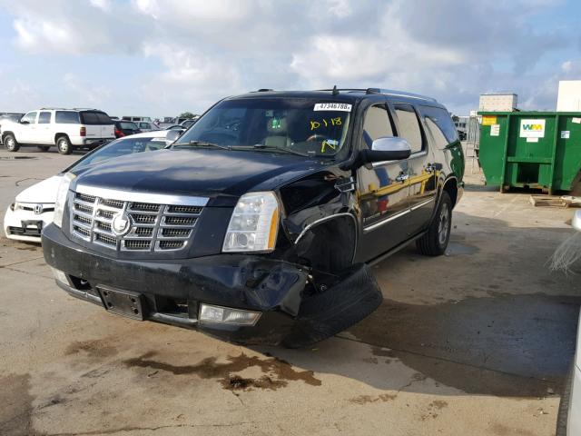 1GYFK66847R299111 - 2007 CADILLAC ESCALADE E BLACK photo 2