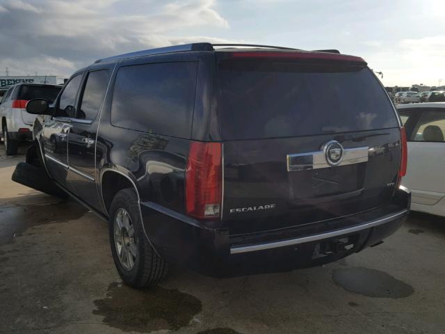 1GYFK66847R299111 - 2007 CADILLAC ESCALADE E BLACK photo 3