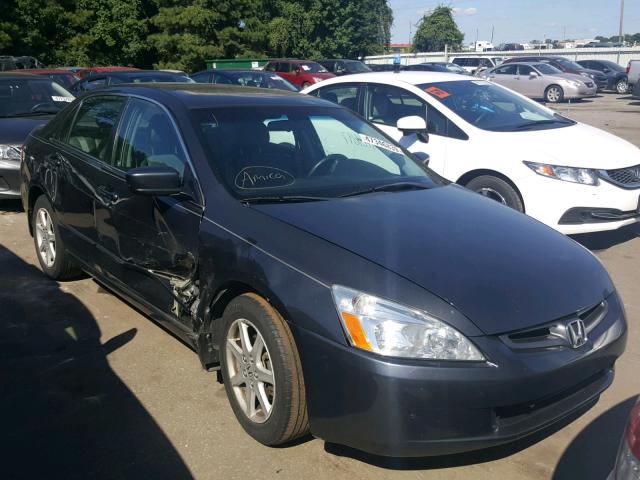 1HGCM66544A088155 - 2004 HONDA ACCORD EX GRAY photo 1