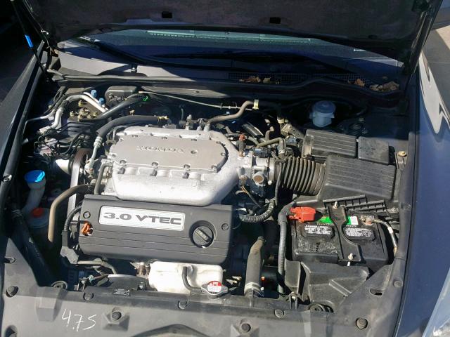 1HGCM66544A088155 - 2004 HONDA ACCORD EX GRAY photo 7