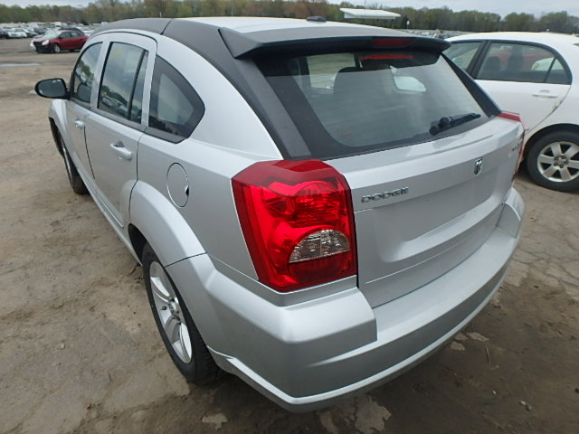 1B3CB4HA9AD552278 - 2010 DODGE CALIBER SX SILVER photo 3