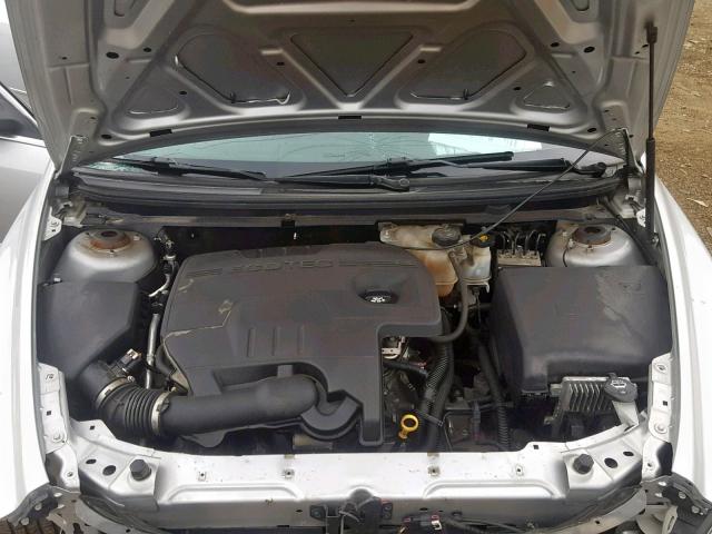 1G1ZC5E14BF280768 - 2011 CHEVROLET MALIBU 1LT SILVER photo 7