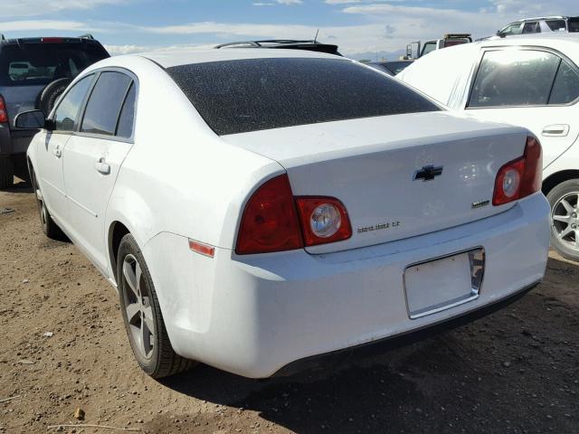 1G1ZC5EU3BF291576 - 2011 CHEVROLET MALIBU 1LT WHITE photo 3