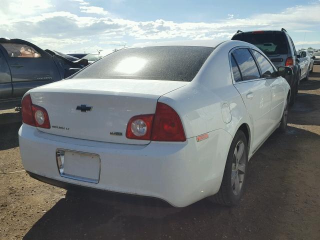 1G1ZC5EU3BF291576 - 2011 CHEVROLET MALIBU 1LT WHITE photo 4