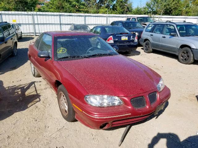 1G2NE12T6VC795375 - 1997 PONTIAC GRAND AM S BURGUNDY photo 1