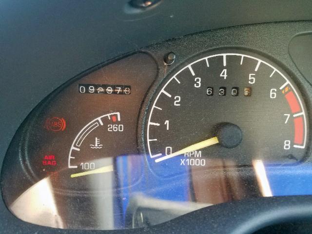 1G2NE12T6VC795375 - 1997 PONTIAC GRAND AM S BURGUNDY photo 8