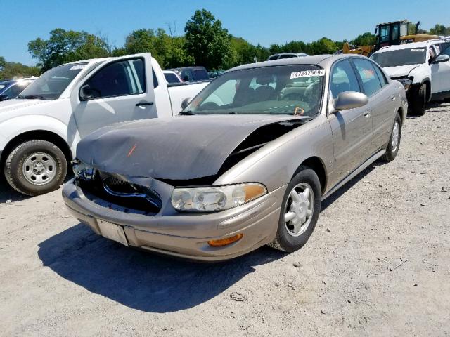 1G4HP54K41U148486 - 2001 BUICK LESABRE CU TAN photo 2