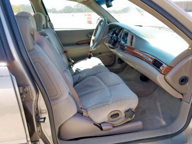 1G4HP54K41U148486 - 2001 BUICK LESABRE CU TAN photo 5