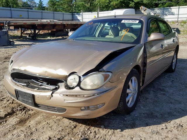 2G4WD532451255542 - 2005 BUICK LACROSSE C GOLD photo 2