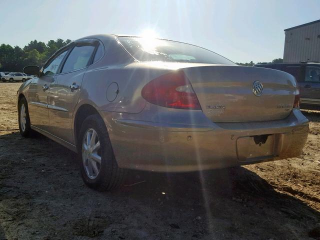 2G4WD532451255542 - 2005 BUICK LACROSSE C GOLD photo 3