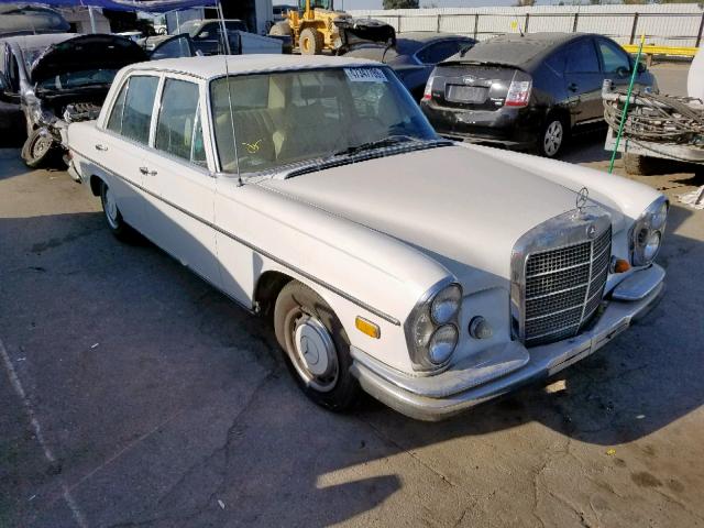 10801810014592 - 1969 MERCEDES-BENZ 280 SE WHITE photo 1