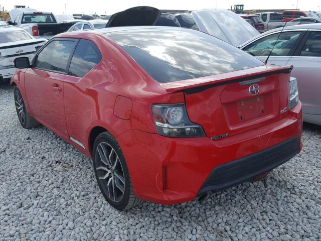 JTKJF5C70F3093515 - 2015 TOYOTA SCION TC წითელი ფოტო 3