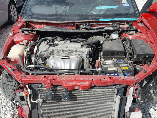 JTKJF5C70F3093515 - 2015 TOYOTA SCION TC წითელი ფოტო 7