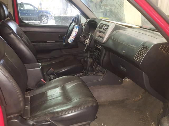 1N6ED27Y71C339000 - 2001 NISSAN FRONTIER C RED photo 5