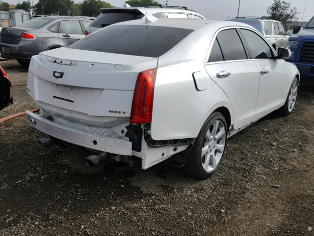 1G6AC5SX9F0129563 - 2015 CADILLAC ATS PERFOR WHITE photo 4