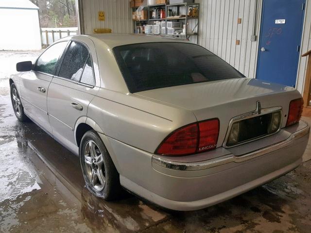 1LNHM87A92Y664639 - 2002 LINCOLN LS 银色 照片 3