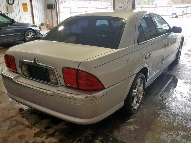 1LNHM87A92Y664639 - 2002 LINCOLN LS 银色 照片 4