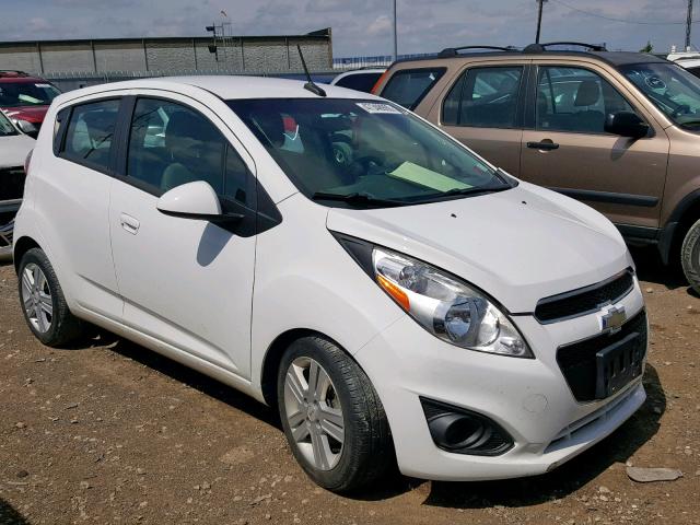 KL8CA6S95EC521660 - 2014 CHEVROLET SPARK LS WHITE photo 1