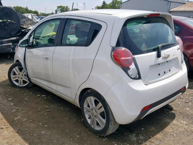 KL8CA6S95EC521660 - 2014 CHEVROLET SPARK LS WHITE photo 3