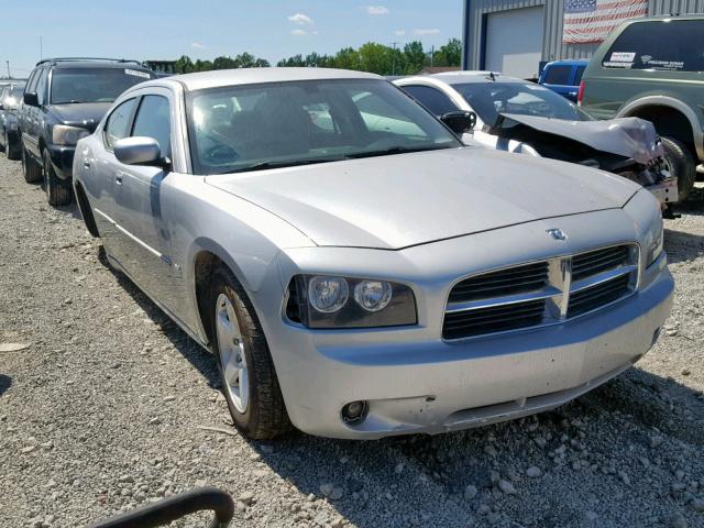 2B3CA3CV2AH107360 - 2010 DODGE CHARGER SX SILVER photo 1