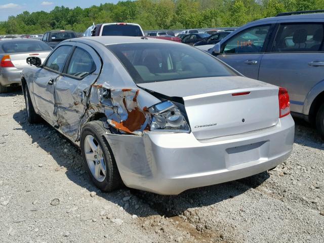 2B3CA3CV2AH107360 - 2010 DODGE CHARGER SX SILVER photo 3