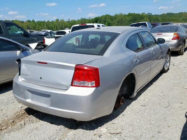 2B3CA3CV2AH107360 - 2010 DODGE CHARGER SX SILVER photo 4