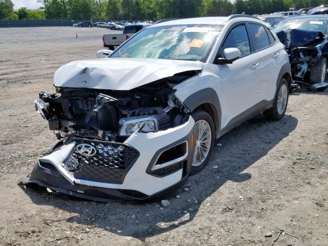 KM8K22AA0JU182018 - 2018 HYUNDAI KONA SEL WHITE photo 2