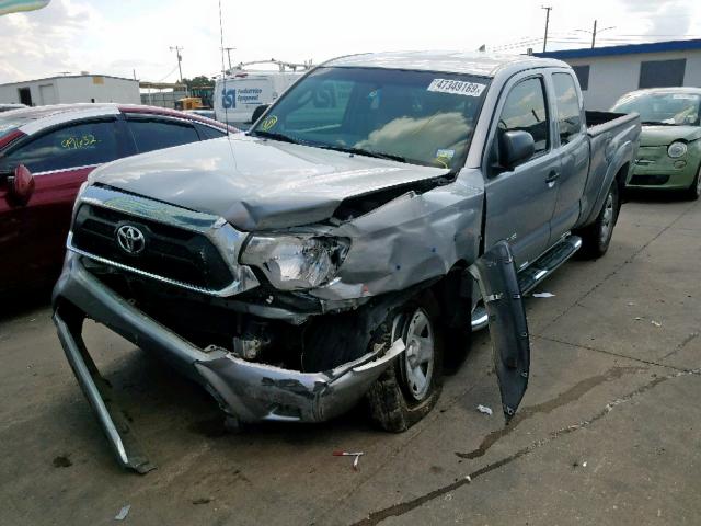 5TFTU4GN4FX082969 - 2015 TOYOTA TACOMA PRE SILVER photo 2