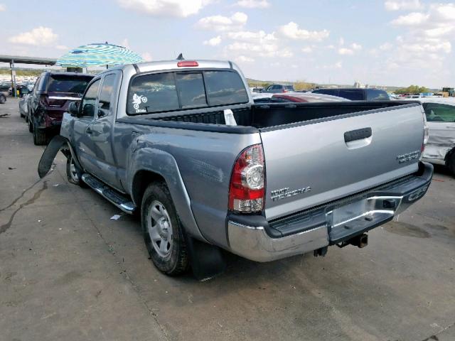 5TFTU4GN4FX082969 - 2015 TOYOTA TACOMA PRE SILVER photo 3