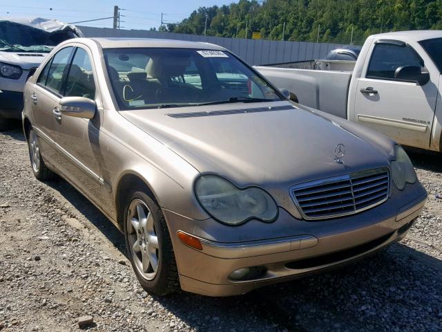 WDBRF84J23F356084 - 2003 MERCEDES-BENZ C 320 4MAT TAN photo 1