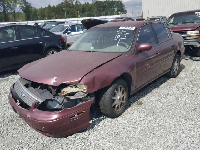 1G1NE52MXW6167517 - 1998 CHEVROLET MALIBU LS 勃艮第红 照片 2