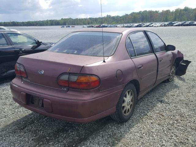 1G1NE52MXW6167517 - 1998 CHEVROLET MALIBU LS 勃艮第红 照片 4